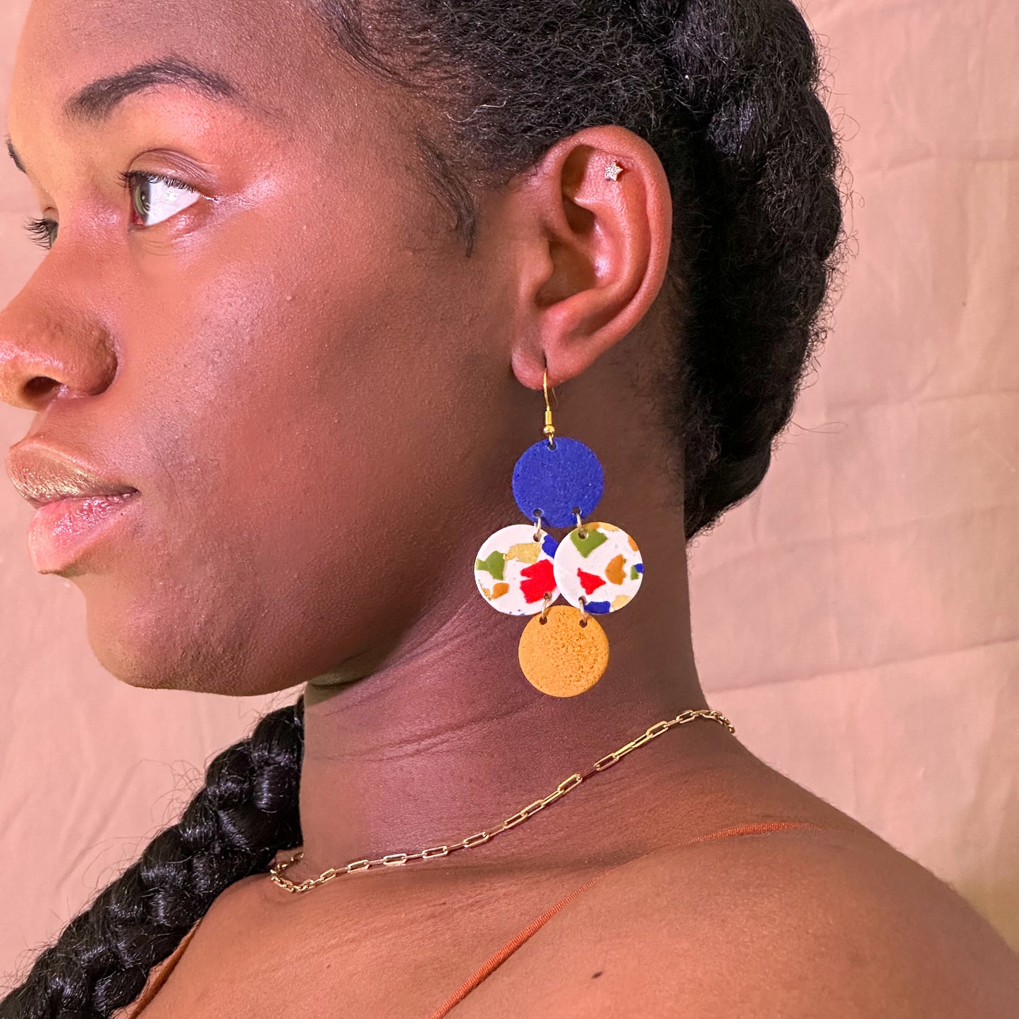 City Lights | Dangle Clay Earrings