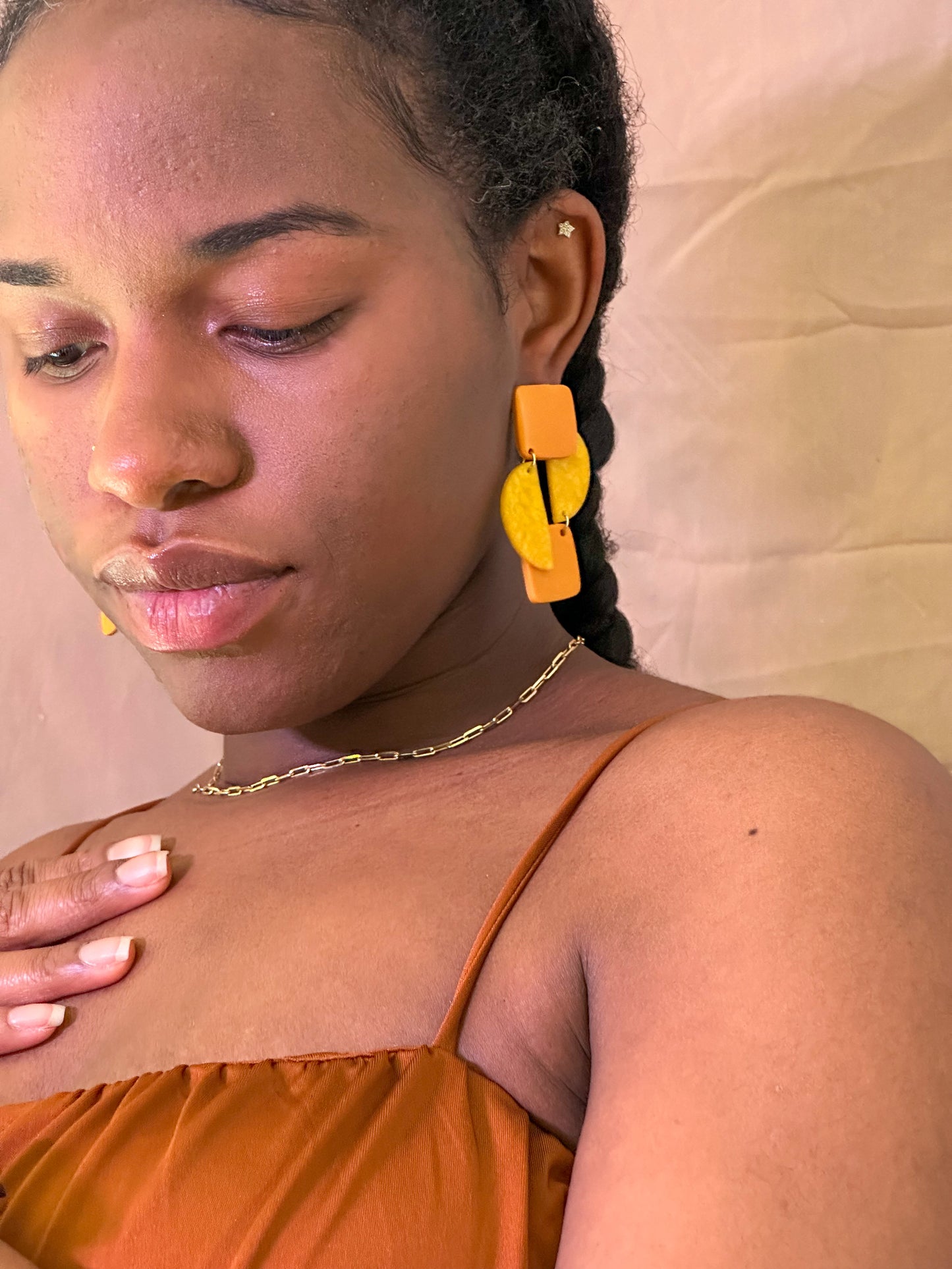 Charm | Drop Clay Earrings