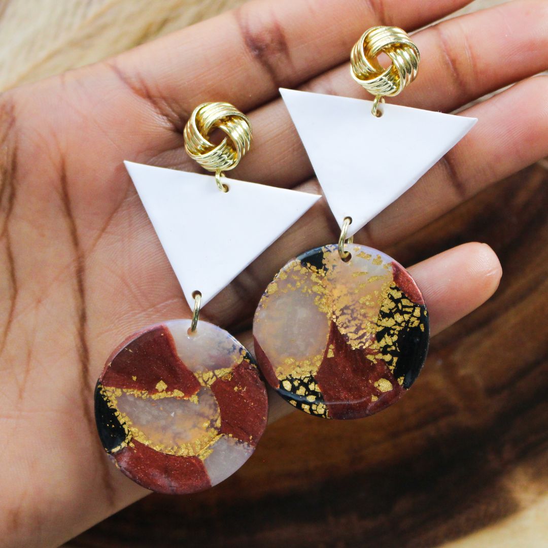 Clay Earrings | Lightweight Earrings | Thea