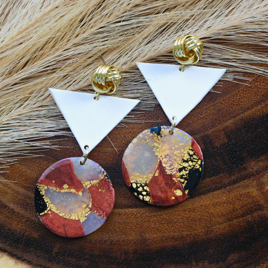 Clay Earrings | Lightweight Earrings | Thea