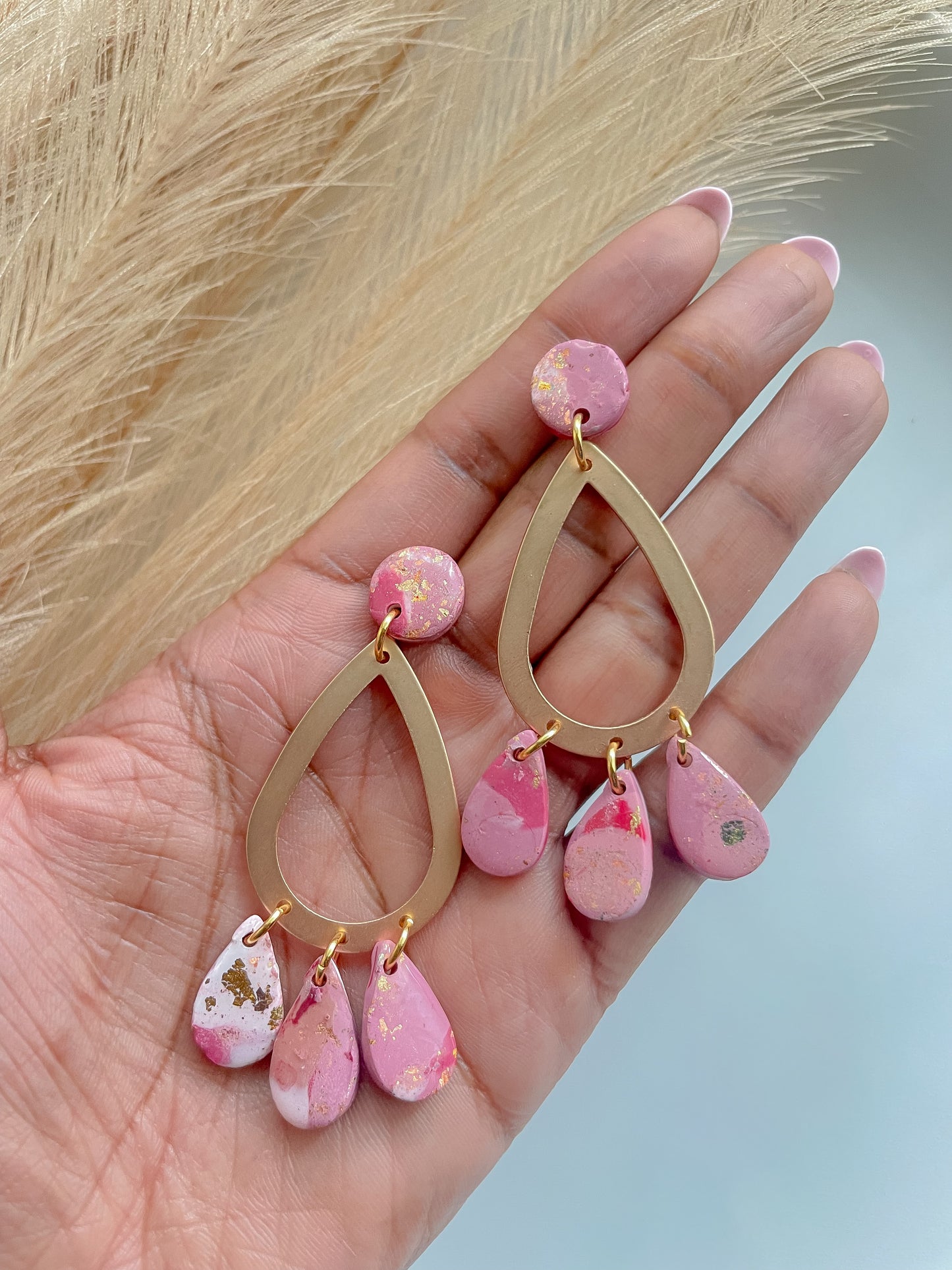 Clay Earrings | Lightweight Earrings | Roxanne