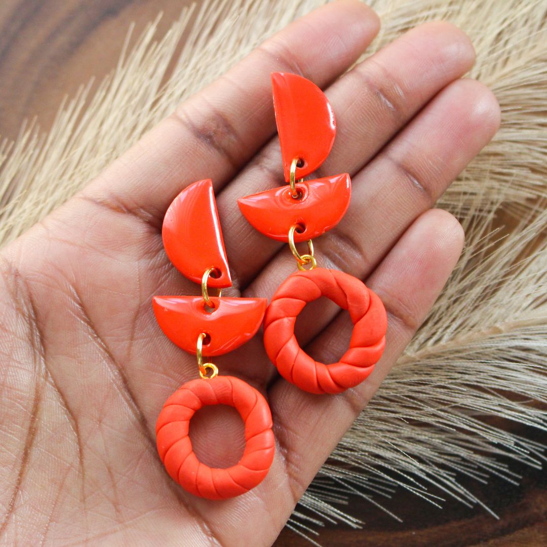 Clay Earrings | Lightweight Earrings | Vanessa