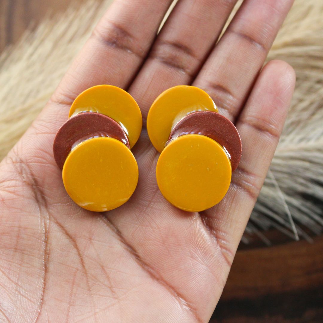 Clay Earrings | Lightweight Earrings | Jillian